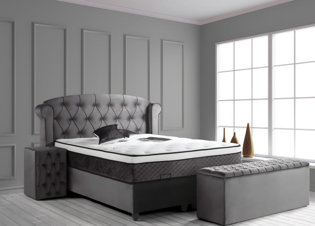140×200 Boxspring: Dubbel Bed Comfort en Kwaliteit