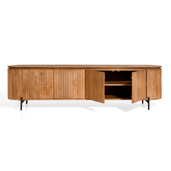 Tv Meubel Nature 210cm Donker- & Lichtbruin